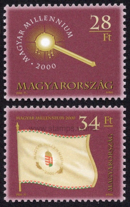 Hungary. 2000 Millenium II. MNH