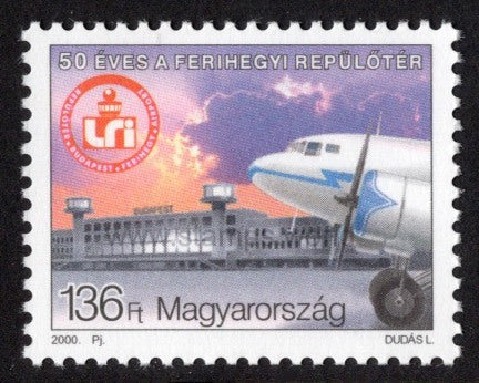 Hungary. 2000 Ferihegy Airport. Budapest. MNH