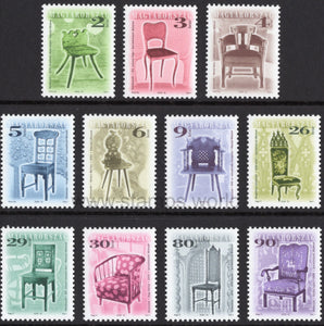 Hungary. 2000 Antique Furniture. MNH