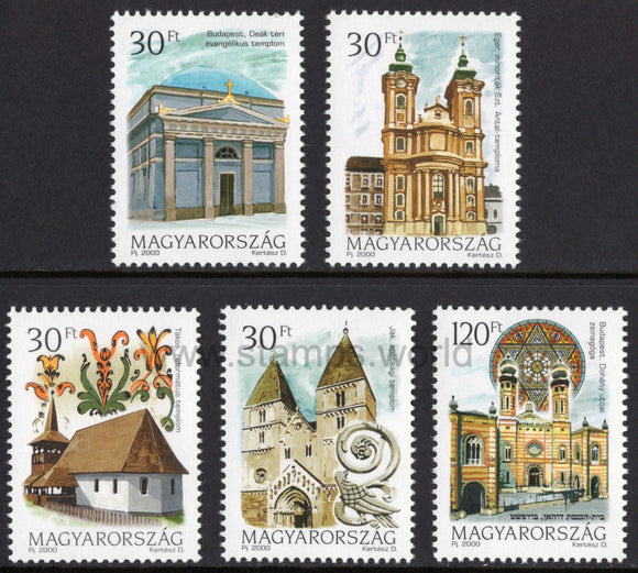 Hungary. 2000 Churches. MNH
