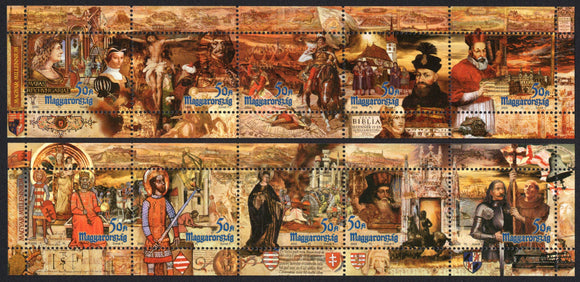 Hungary. 2000 Hungarian History. MNH