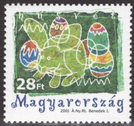 Hungary. 2001 Easter. MNH