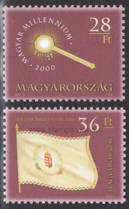 Hungary. 2001 Millenium. MNH