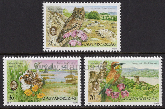 Hungary. 2001 National Parks IV. MNH