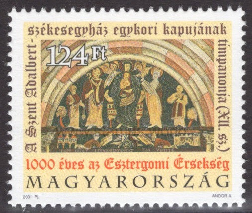 Hungary. 2001 1000 Years of Esztergom Archbishopric. MNH