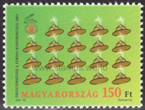 Hungary. 2001 International Scouting Conference. MNH