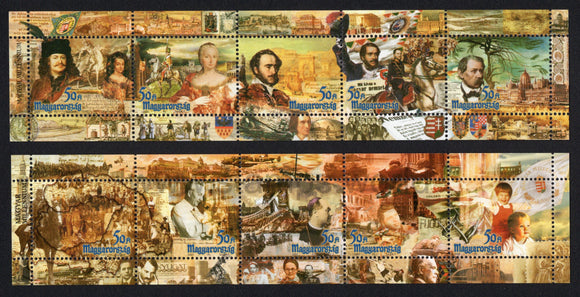 Hungary. 2001 Hungarian History. MNH
