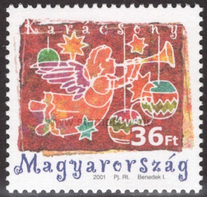 Hungary. 2001 Christmas. MNH