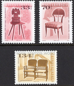 Hungary. 2002 Antique Furniture. MNH