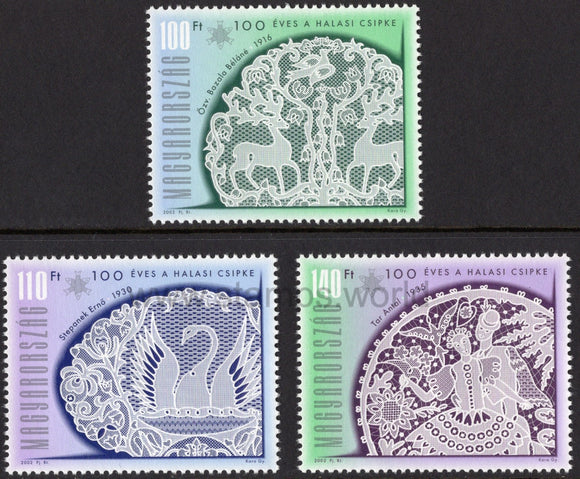 Hungary. 2002 Halas Lace. MNH