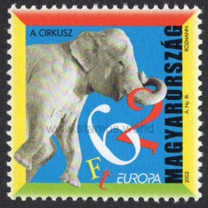 Hungary. 2002 Europa. Circus. MNH