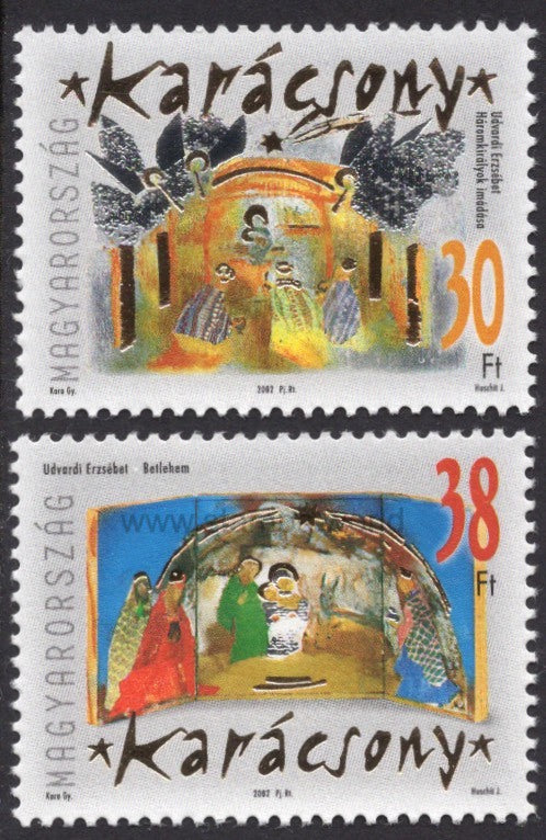 Hungary. 2002 Christmas. MNH