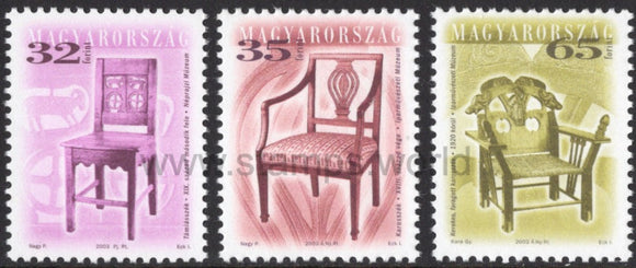 Hungary. 2003 Antique Furniture. MNH