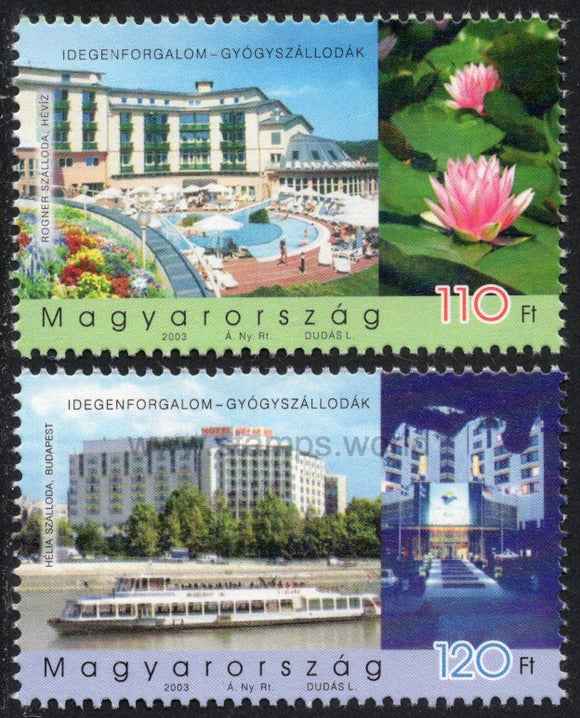 Hungary. 2003 Hotels. MNH