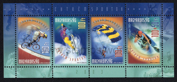 Hungary. 2003 Extreme Sports. MNH