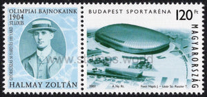 Hungary. 2003 Budapest Sport Arena and Halmay Zoltan. MNH