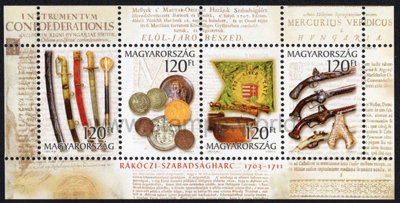 Hungary. 2003 400 Years of Uprising Against Hapsburgs of Ferenc Rakoczi II. MNH
