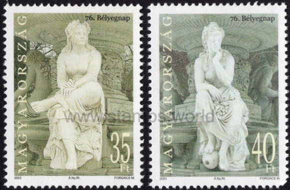 Hungary. 2003 Stamp Day. Statues. MNH