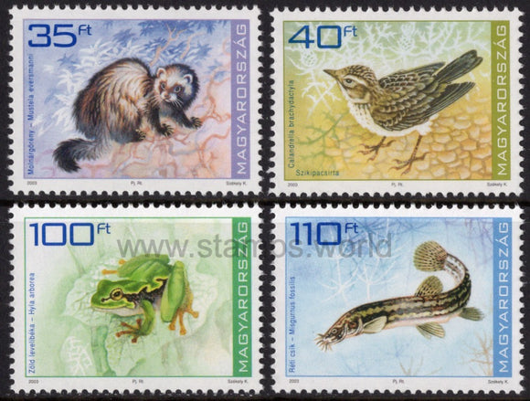 Hungary. 2003 Animals. MNH
