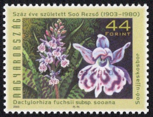 Hungary. 2003 100 Years of Birth of Rezso Soo, Botanist. MNH