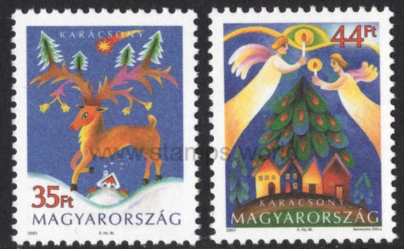 Hungary. 2003 Christmas. MNH