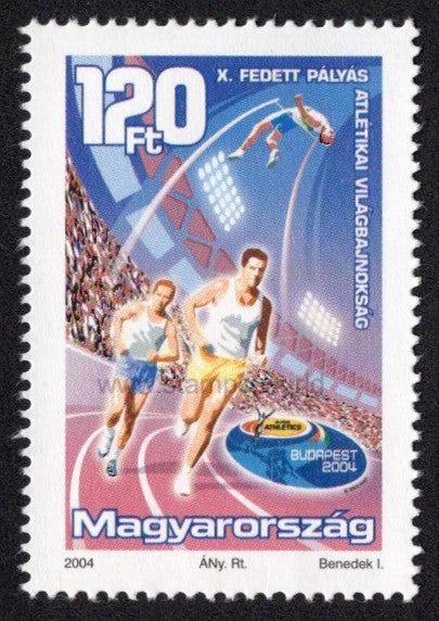 Hungary. 2004 10th World Indoor Track and Field Championships. MNH