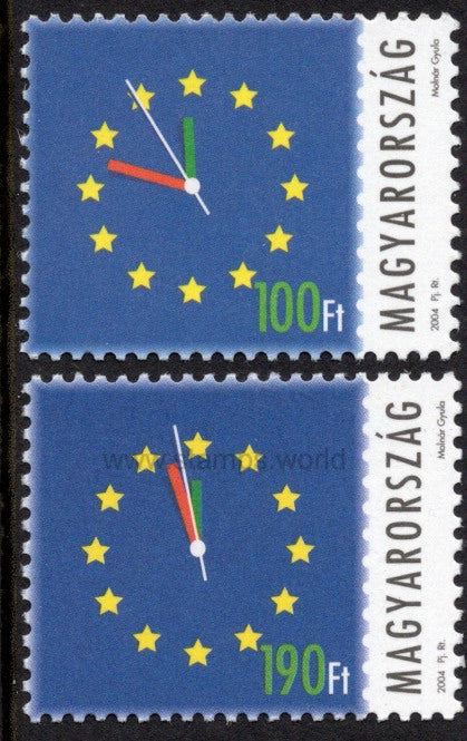 Hungary. 2004 European Union Membership. MNH