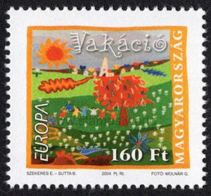 Hungary. 2004 Europa. Holidays. MNH