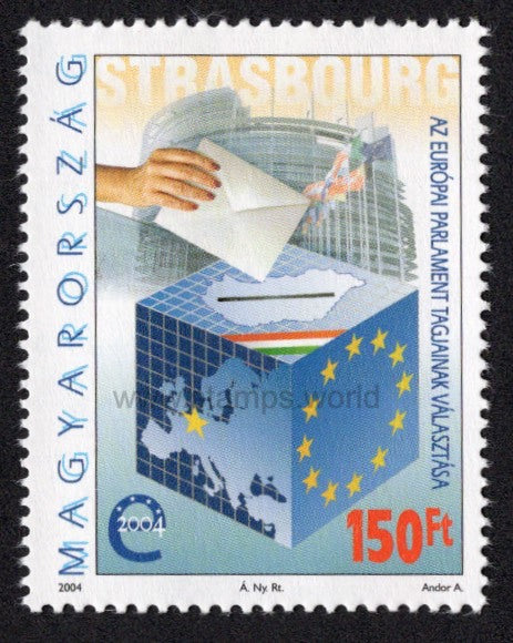 Hungary. 2004 European Parliament Election. MNH