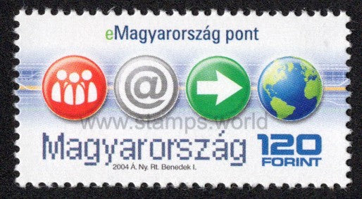 Hungary. 2004 Information Technology. MNH
