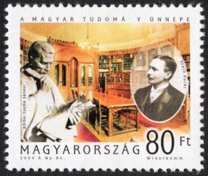 Hungary. 2004 Sandor Korosi Csoma and Sir Marc Aurel Stein. MNH