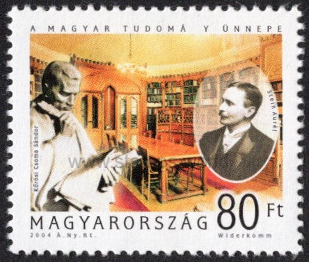 Hungary. 2004 Sandor Korosi Csoma and Sir Marc Aurel Stein. MNH