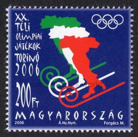 Hungary. 2006 Winter Olympic Games. Turin. MNH