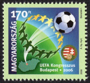 Hungary. 2006 UEFA Congress. MNH