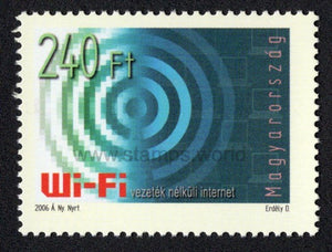 Hungary. 2006 Wi-Fi Technology. MNH