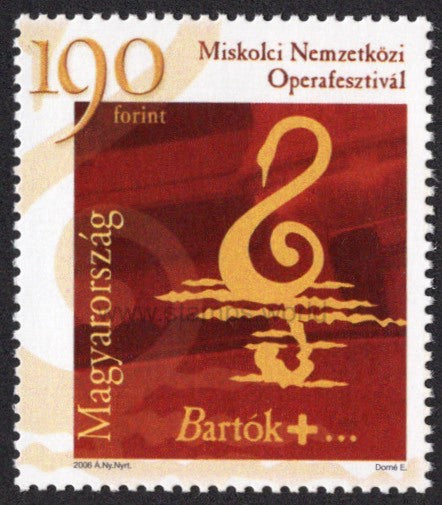 Hungary. 2006 International Opera Festival. Miskolc. MNH