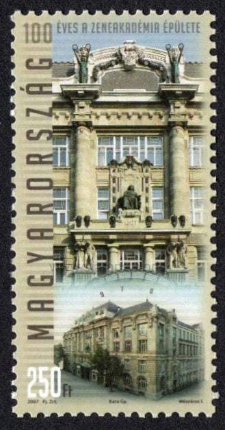 Hungary. 2007 Academy of Music in Budapest. MNH
