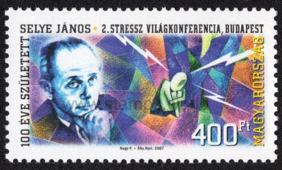 Hungary. 2007 Hans Selye, Endocrinologist. MNH