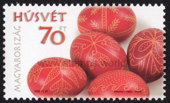 Hungary. 2008 Easter. MNH
