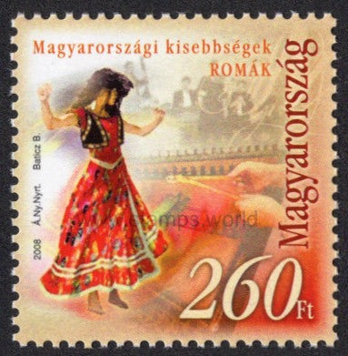 Hungary. 2008 Ethnic Minorities. Roma. MNH