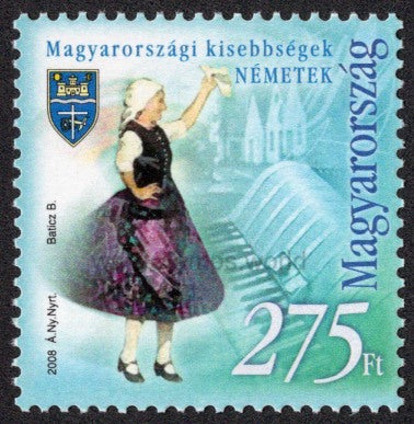 Hungary. 2008 Ethnic Minorities. Germans. MNH