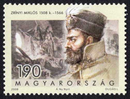 Hungary. 2008 Miklos Zrinyi. MNH