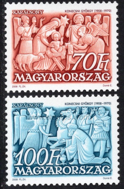 Hungary. 2008 Christmas. MNH