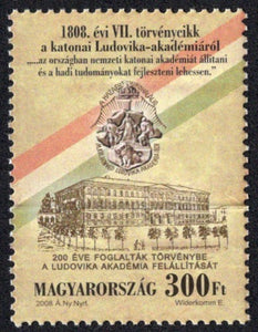 Hungary. 2008 Ludoviceum Military Academy. MNH
