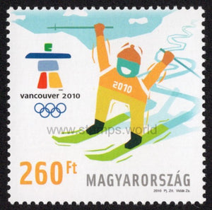 Hungary. 2010 Winter Olympic Games. Vancouver. MNH
