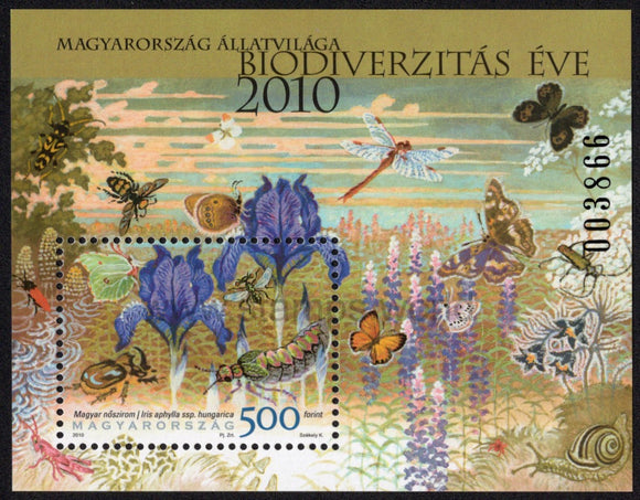 Hungary. 2010 Fauna of Hungary. Year of Biodiversity. MNH