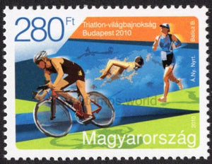 Hungary. 2010 World Triathlon Championship. MNH
