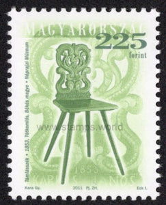 Hungary. 2011 Antique furniture. MNH