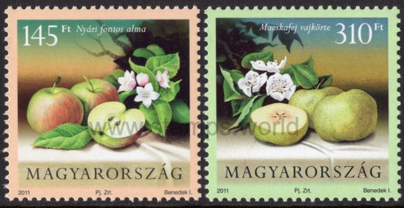 Hungary. 2011 Fruits. MNH