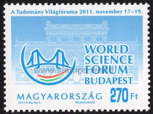 Hungary. 2011 World Science Forum. MNH